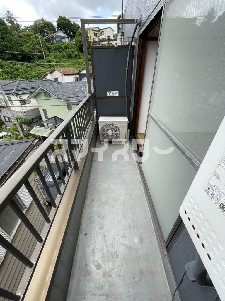 不入斗マンションのバルコニー