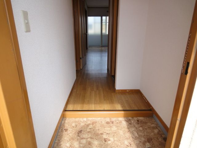 コーポラスコスモスの玄関