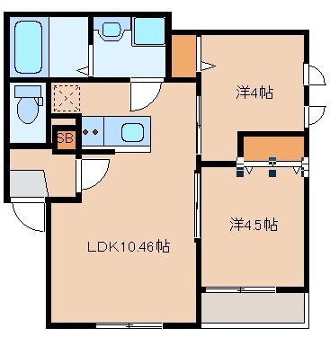 【間取り】 | Coton　HAKATA