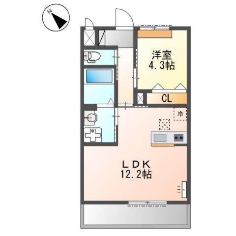 【間取り】 | オーヴェスト・ウーノ