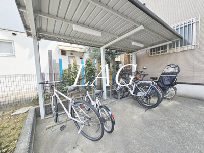【その他共用部分】 | プリームラ | 駐輪場です。