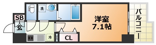 ワールドアイ神戸元町ヒルズの間取り
