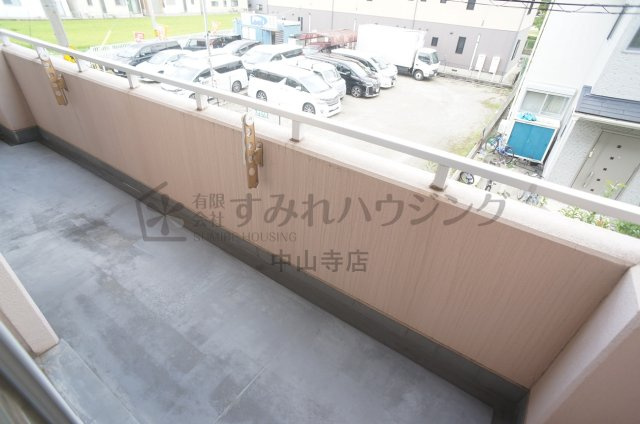 春荘館花水木のバルコニー