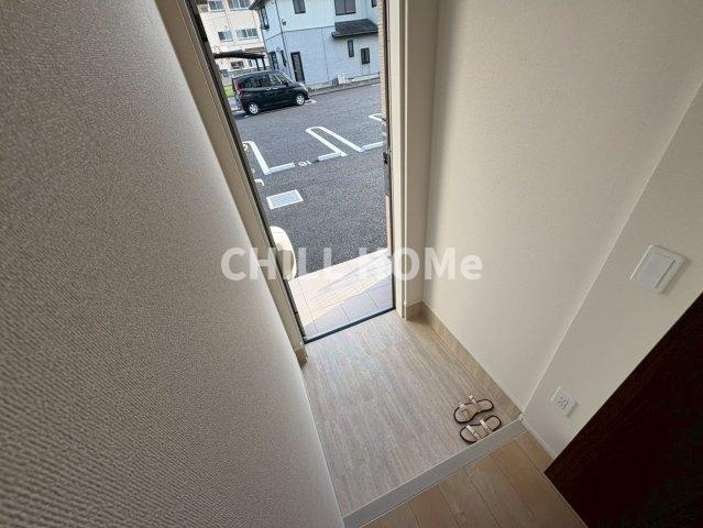 （仮）江田町新築アパートの玄関|当社、チルホームのHPもご覧ください(^^)/物件情報多数♪