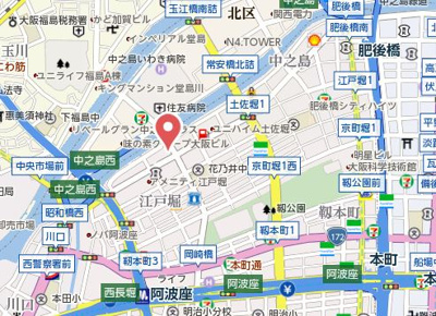 【地図】 | アコード中之島