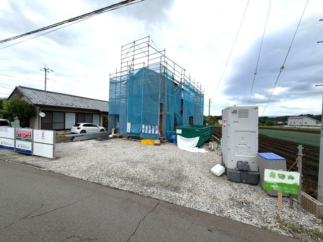 【外観】 | リーブルガーデン.S安中市松井田町二軒在家ー① | （建築前現地）