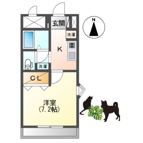 ボナベンチャーの間取り
