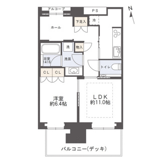 【間取り】 | グラングリーン大阪 THE NORTH RESIDENCE | 南向き