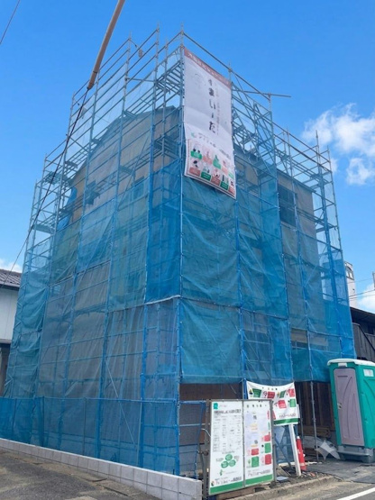 【外観】 | リナージュ前橋市天川原町1丁目01期ー① | （建築中現地）