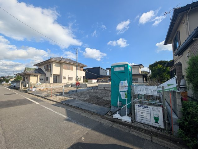 【前面道路含む現地写真】 | クレイドルガーデン前橋市大利根町第3ー①