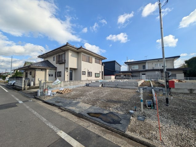 【前面道路含む現地写真】 | クレイドルガーデン前橋市大利根町第3ー①
