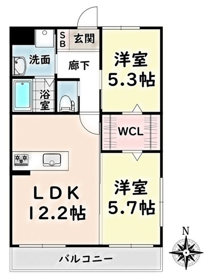 【間取り】 | Casa felice【名古屋市賃貸・オートロック】
