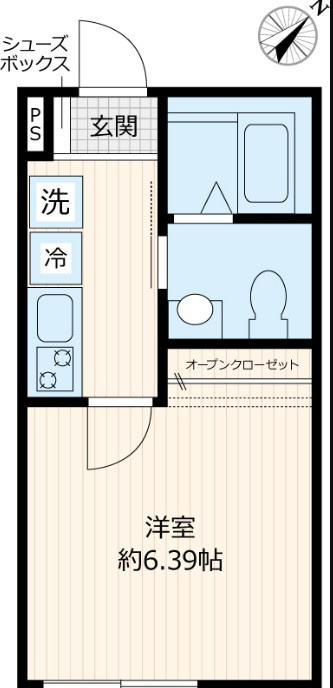 Erfolg新座(エルフォルク新座)の間取り
