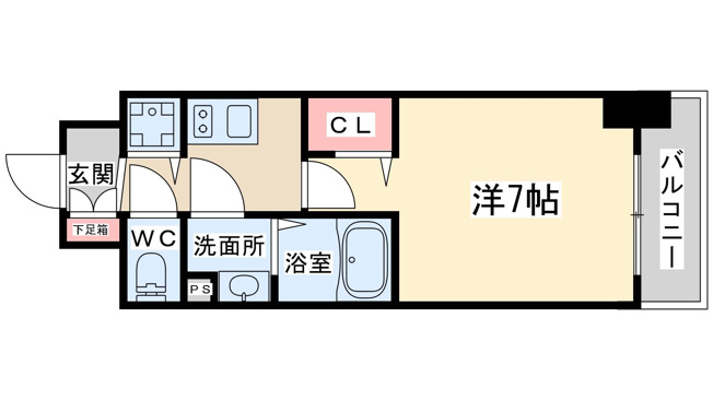 【間取り】 | アドバンス西梅田グルーブ