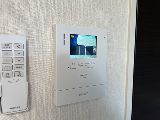 仮）山形市錦町新築アパートのセキュリティ|カメラ付インターホン(イメージ)