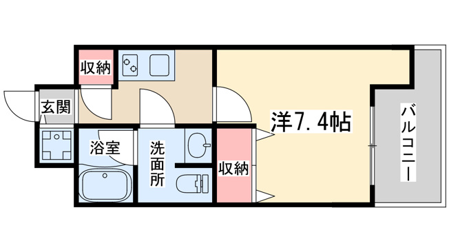 【間取り】 | アーデン西天満 