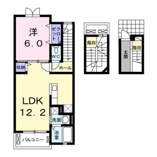 【間取り】 | メゾン・ベール　Ａ