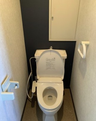 ティファニーヒルズのトイレ|落ち着いた色調のトイレです