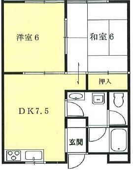 パストラル・シオンＡの間取り