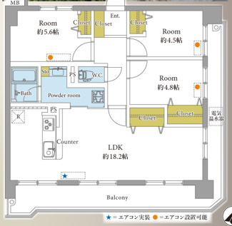 【間取り】 | 三愛シティライフ吉塚