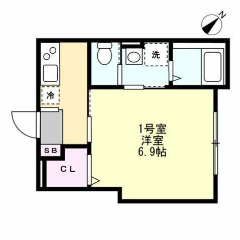 【間取り】 | ベイルーム相武台前(ベイルームソウブダイマエ)