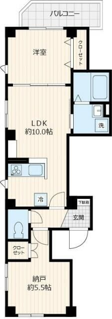 カーサ　グラシアの間取り|間取りです。