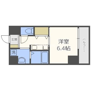 クレビオス難波EASTの間取り