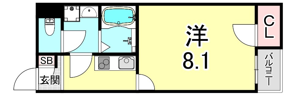 レオネクスト上甲子園の間取り
