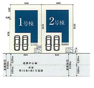 【区画図】 | 名古屋市名東区極楽3丁目217【仲介手数料無料】新築一戸建て 1号棟