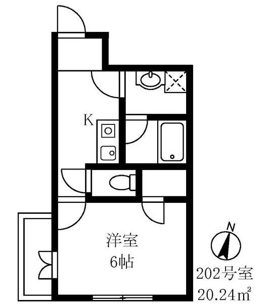 ガーデンシティ奥沢の間取り