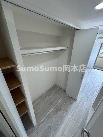 ワコーレプラティーク神戸深江駅前の収納|便利な収納スペースです
