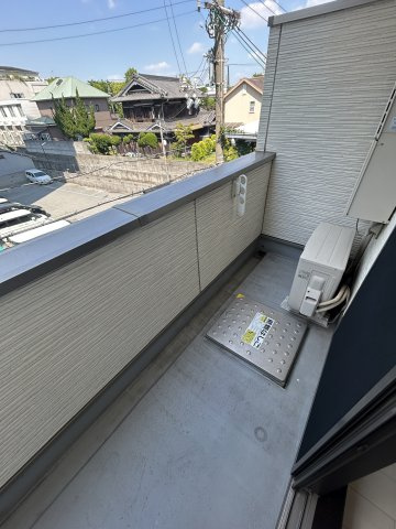 クリエオーレ福町Ⅱのバルコニー
