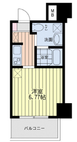 ルネ日本橋アネーロの間取り