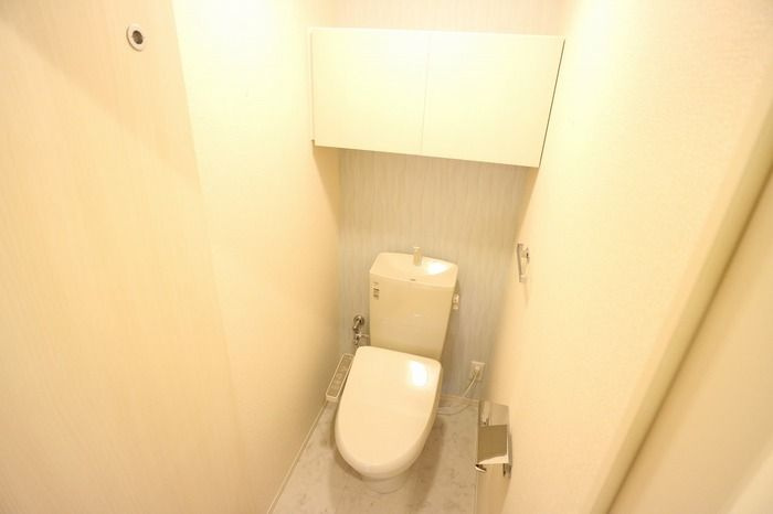 Casa Miaのトイレ|落ち着いた色調のトイレです