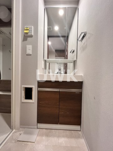 エステムコート京都ステーションIIの洗面所