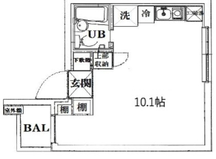アマックス梅島の間取り