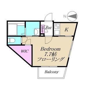 エテルノ亀有の間取り