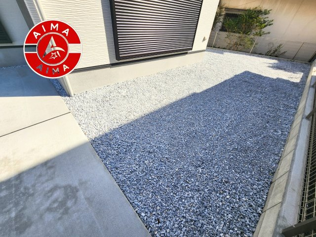 福岡市東区八田3丁目第12-2棟（1号棟）の庭|お庭で自由な時間を過ごせます。