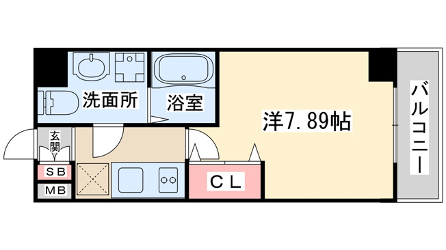【間取り】 | ウインズコート西梅田2