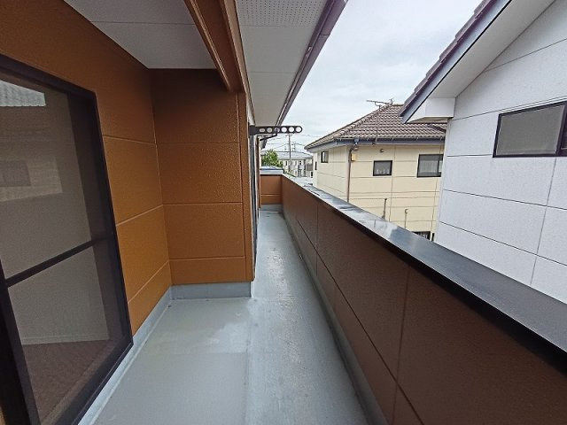 高崎市中居町2丁目リフォーム済中古住宅のバルコニー