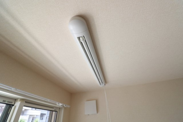 アイウェル湘南台の設備|室内物干しがついています