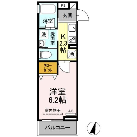 アイウェル湘南台の間取り