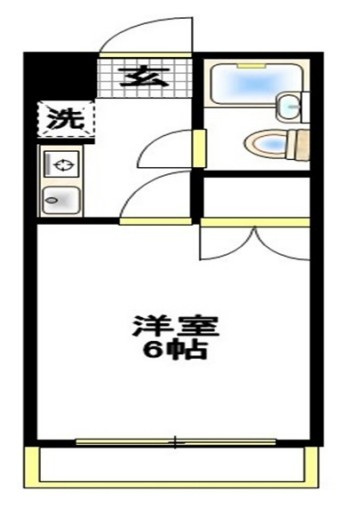 こすぎ小机ハイツの間取り