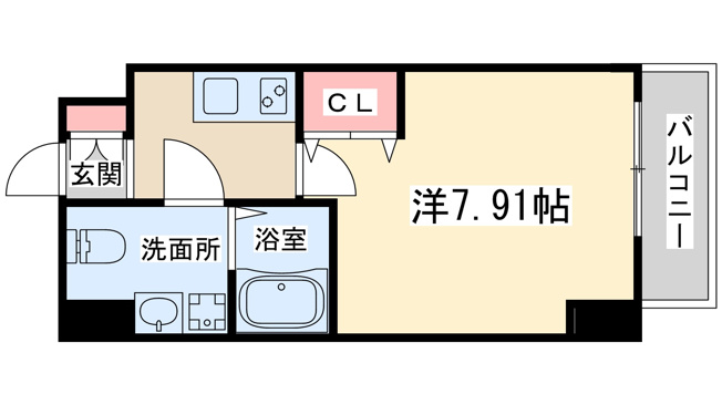 【間取り】 | ウインズコート西梅田2