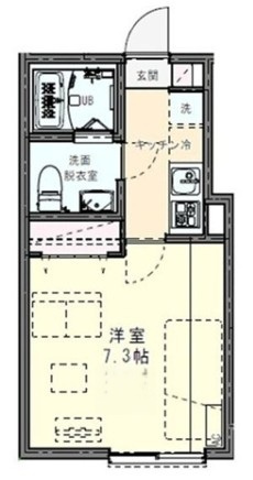 ＫＬＥＩＳ五反野Ⅱの間取り