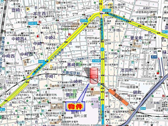 【地図】 | プレサンス天満ステーションフロント