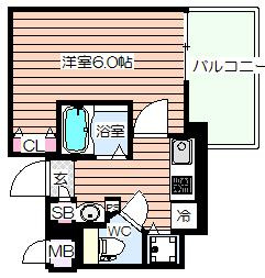 【間取り】 | プレサンス天満ステーションフロント