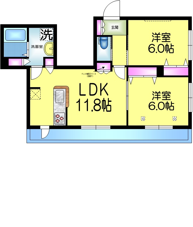 へーベルメゾン新浦安の間取り|★間取り★