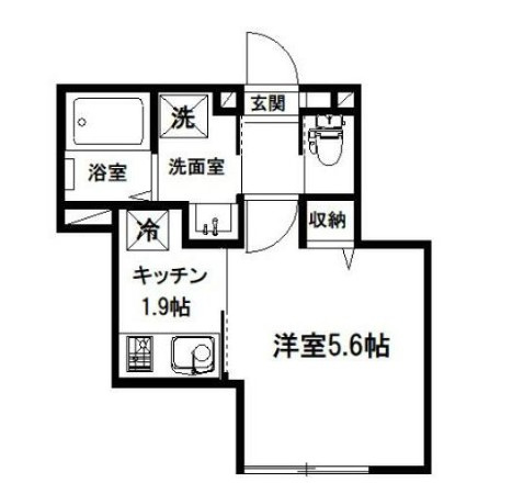 Ｃａｓａ．Ｋｅｌｌｙ（カーサケリー）の間取り