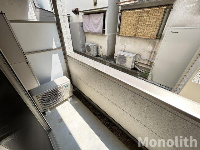ジーメゾン岸和田上町のバルコニー